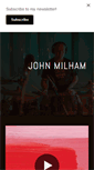 Mobile Screenshot of johnmilham.com